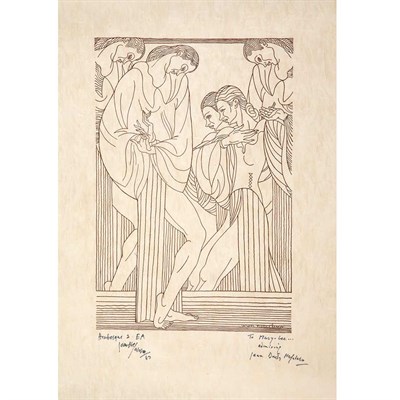 Lot 297 - NEGULESCU, JEAN Group of four graphics,...