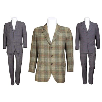 Lot 383 - Collection of Plaid Suits and a Jacket...