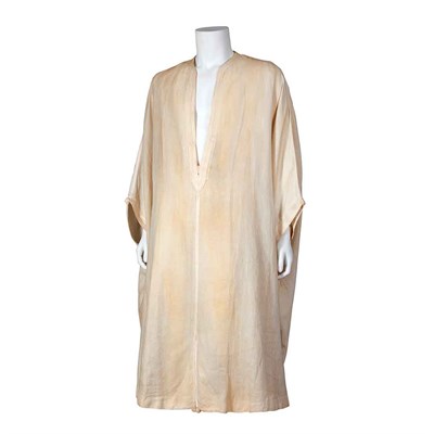 Lot 433 - Two Caftans Comprising one of natural linen...
