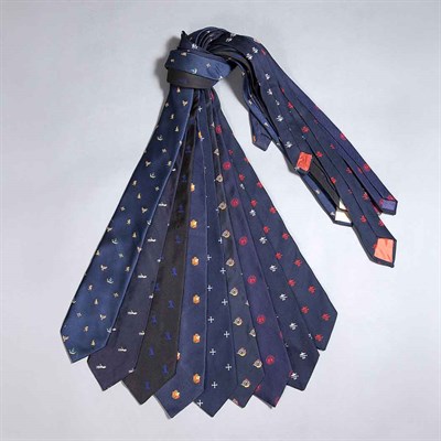 Lot 402 - Collection of Nine Insignia Neckties...