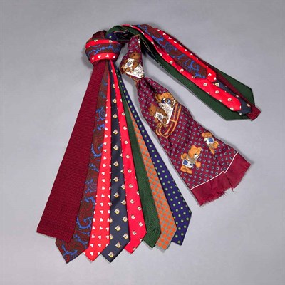 Lot 397 - Collection of Nine Neckwear Articles...