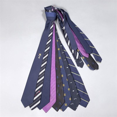Lot 393 - Collection of Eight Neckties Comprising...
