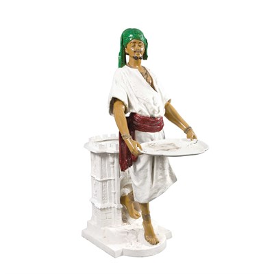 Lot 91 - North African Style Glazed Ceramic Jardiniere...
