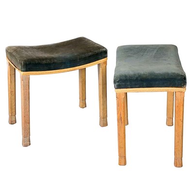 Lot 264 - Pair of Elizabeth II Limed Oak Coronation...
