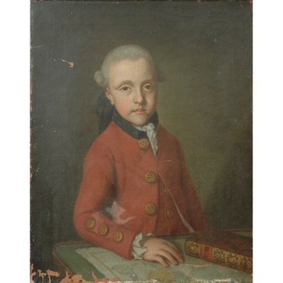 Lot 143 - French School 18th Century A Young Gentleman...