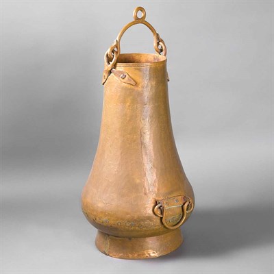 Lot 94 - Greek Copper Vessel Height 19 inches.