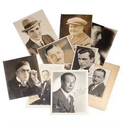 Lot 303 - [HOLLYWOOD ACTORS] Group of approximately...