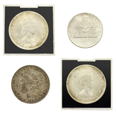 Lot 936 - Group of Foreign and United States Silver and Metal Coins