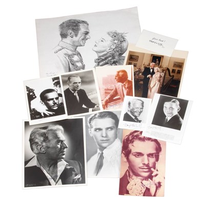 Lot 64 - [FAIRBANKS, DOUGLAS, (JR.)] Group of signed...