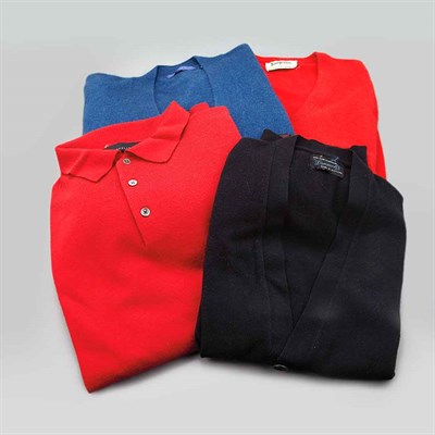 Lot 375 - Collection of Cashmere and Wool Sweaters...