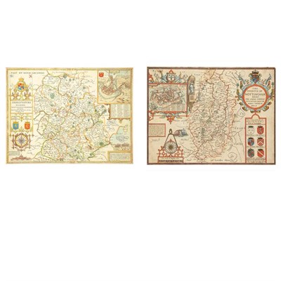 Lot 181 - [MAPS] SPEED, JOHN. The Countie of Nottingham...
