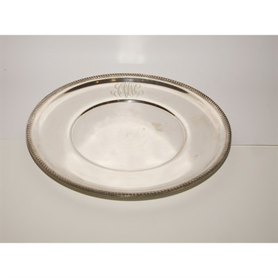 Lot 307 - American Sterling Silver Charger Diameter 17...