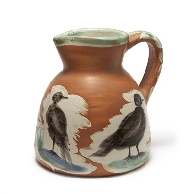 Lot 496 - Pablo Picasso PITCHER WITH BIRDS (A.R. 456)...