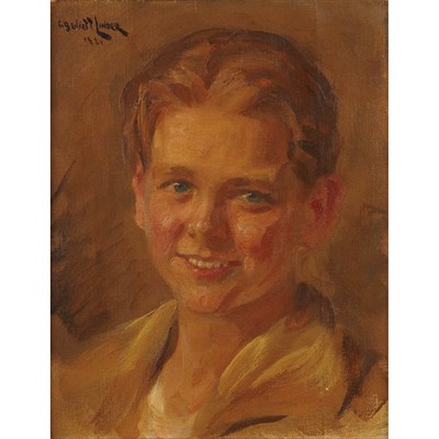 Lot 6 - C. Bennett Linder American, b. 1886 Portrait...