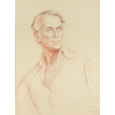 Lot 110 - Molly Bishop American, 20th Century Portrait...