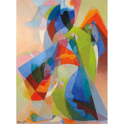 Lot 73 - Stanton MacDonald-Wright American, 1890-1973...