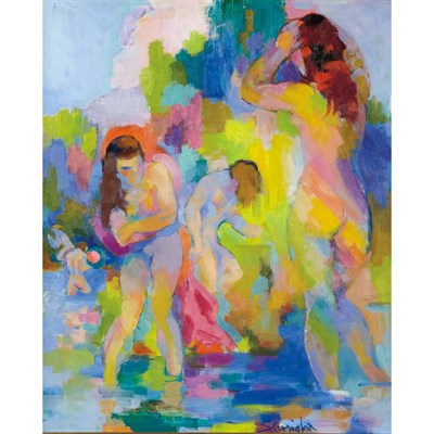 Lot 76 - Stanton MacDonald-Wright American, 1890-1973...