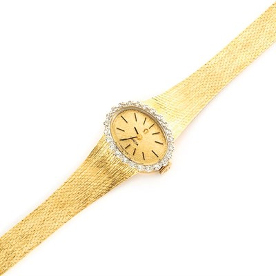Lot 8 - Lady's Gold and Diamond Wristwatch