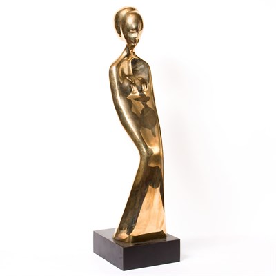 Lot 43 - David Hostetler American, b. 1926 Standing...
