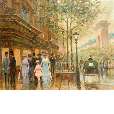 Lot 91 - E. J. Cygne French, 20th Century (i) Strollers...