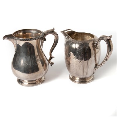 Lot 279 - Two Gorham Sterling Silver Water Pitchers...