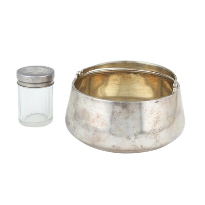 Lot 283 - Russian Silver Basket Ivan Khlebnikov, Moscow,...