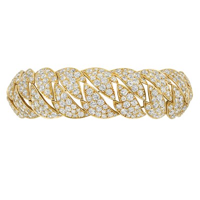 Lot 556 - Gold and Diamond Bracelet, Van Cleef & Arpels