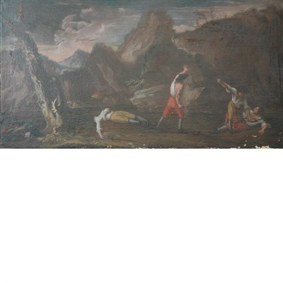Lot 44 - Italian School 17th/18th Century An Ambush in...