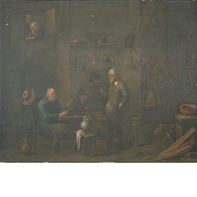 Lot 90 - Dutch School 18th/19th Century A Game of...