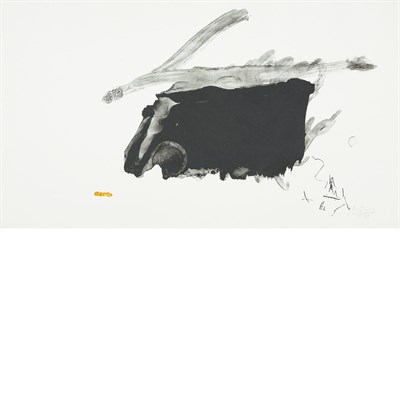 Lot 102 - Robert Motherwell UNTITLED (STATE 1); AIRLESS...