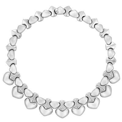 Lot 364 - White Gold and Diamond Necklace, Marina B.