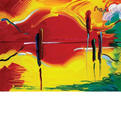 Lot 63 - Peter Max American, b. 1937 Four Seasons:...