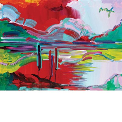 Lot 64 - Peter Max American, b. 1937 Four Seasons:...