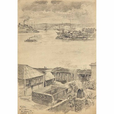 Lot 372A - Martin Lewis (1881-1962) VIEW FROM MY WINDOW,...
