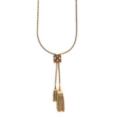 Lot 144 - Gold Slide Chain Necklace