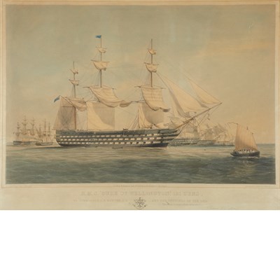 Lot 66 - T.G. Dutton H. M. S. "DUKE OF WELLINGTON," 131...