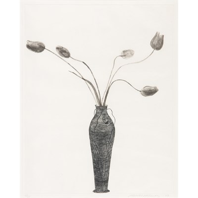 Lot 347 - David Hockney (b. 1937) TULIPS (SCOTTISH ARTS...