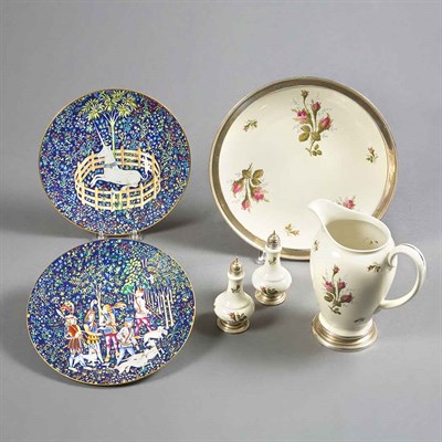Lot 282 - Group of Six Rosenthal Sterling Silver Mounted...