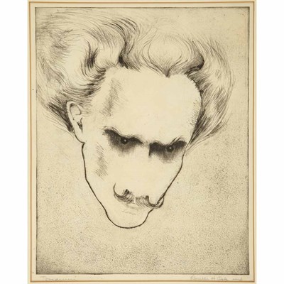 Lot 80 - Roselle H. Osk TOSCANINI Etching, signed and...