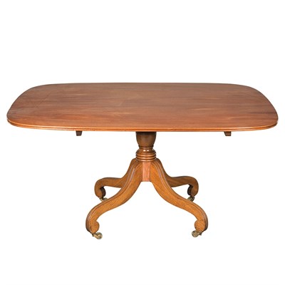 Lot 388 - George III Mahogany Breakfast Table The...