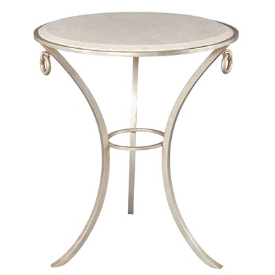 Lot 412 - Neoclassical Style Marble Top and Gilt-Metal...
