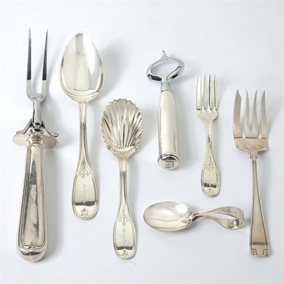 Lot 275 - Group of Sterling Silver Flatware and Serving...