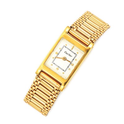 Lot 21 - Lady's Gold Wristwatch