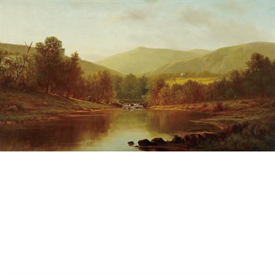 Lot 56 - Charles Wilson Knapp American, 1823-1900 River...