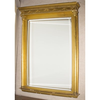 Lot 174 - Neoclassical Style Gilt-Wood Mirror Height 49...