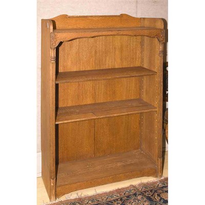 Lot 101 - Provincial Pine Bookcase Height 53 inches,...