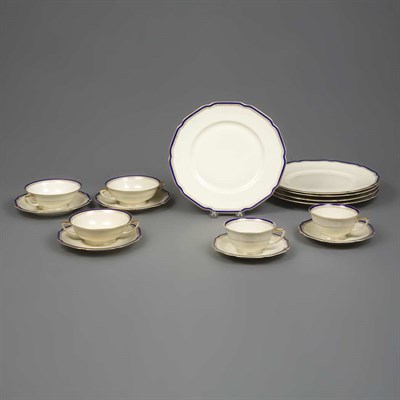 Lot 130 - Bavarian Porcelain Partial Dinner Service...
