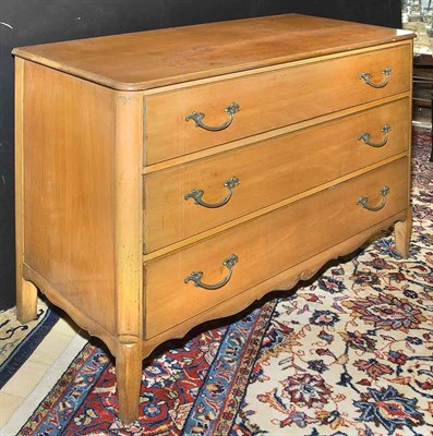 Lot 233 - Provincial Style Fruitwood Chest of Drawers...