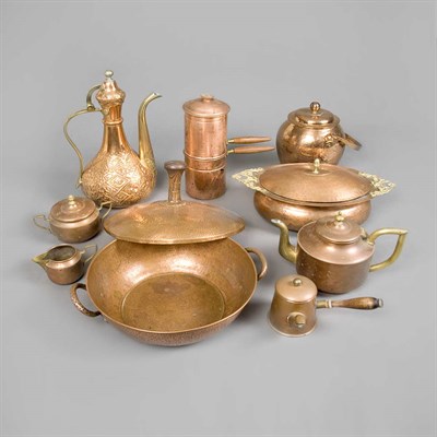 Lot 273 - Group of Copper Kitchen Articles