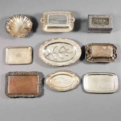 Lot 291 - Group of Silver Plated Table Articles